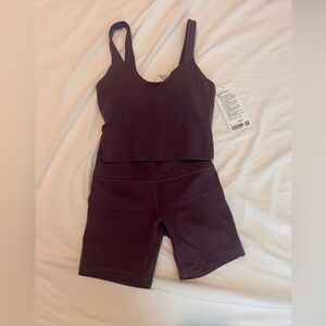 Lululemon Athletica Deep Purple Align Tank